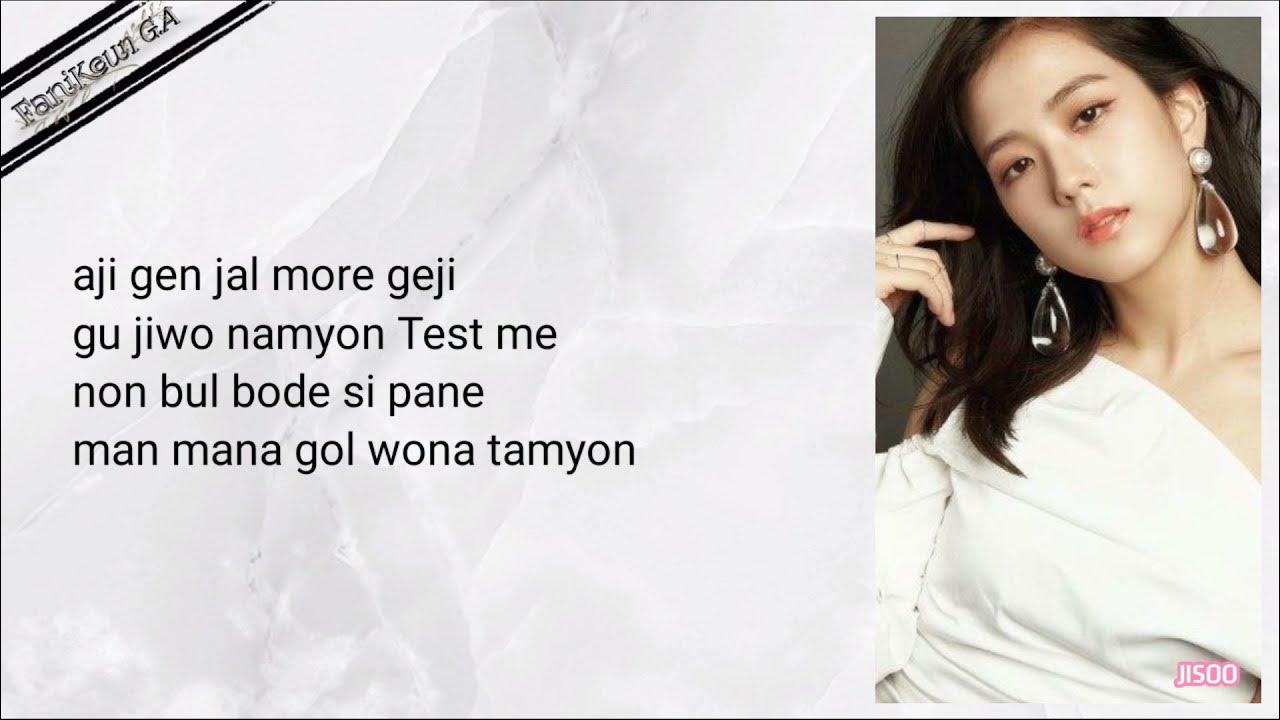 BLACKPINK "DDUDU DDUDU" Easy Lyrics [Lirik lagu Ddu du ddu du