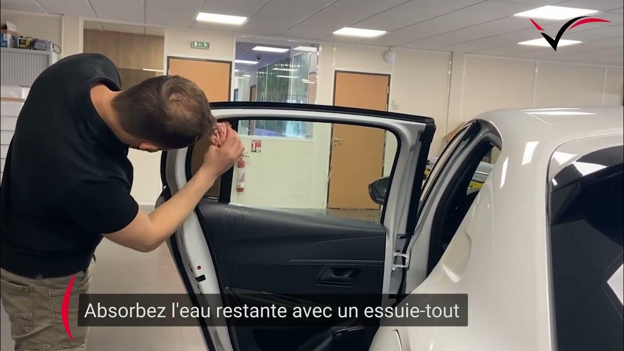 Comment poser des vitres teintées sur voiture en 5 min ? Tuto