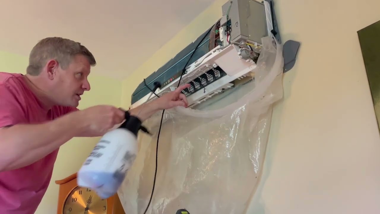 Mini Spit Heat Pump Cleaning