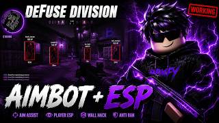 Defuse Division SCRIPT — Legit Aimbot + ESP (WORKING 2026)