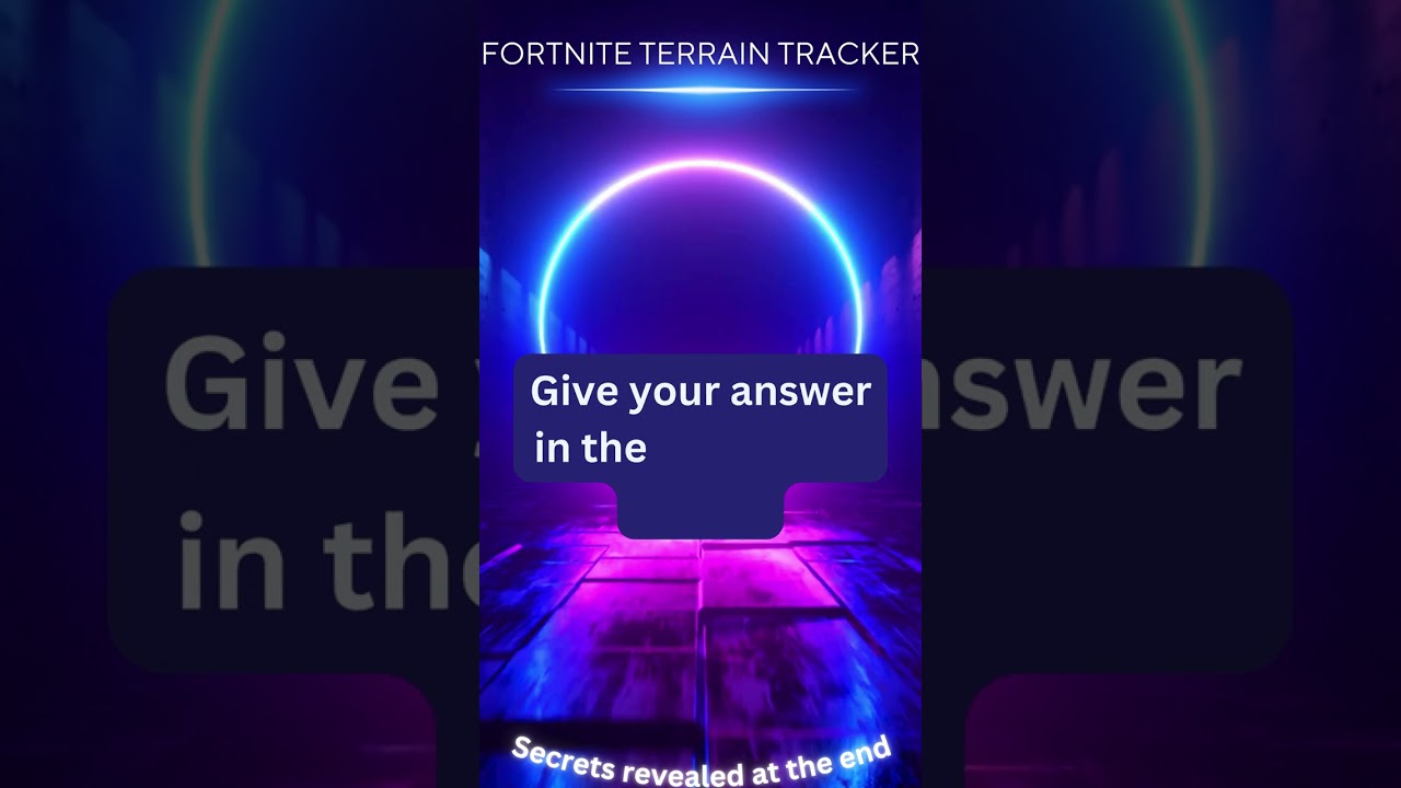 🌳 Which Fortnite POI Had a Hedge Maze? 🤔 