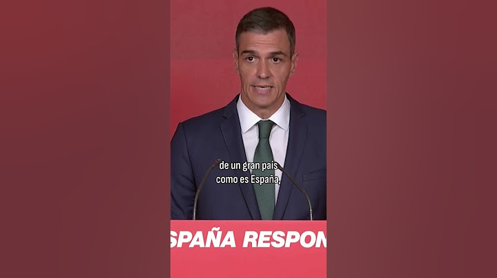 Pedro Sánchez is blunt: "Elections are held every four years. That's how it has been and that's h...