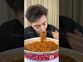 Spicy red hot noodles