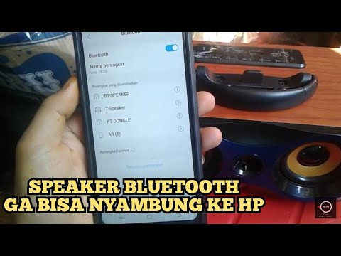 Speaker Bluetooth Tidak Terbaca Di Hp..?