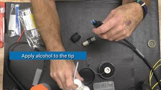 Neutrik opticalCON connectors cleaning
