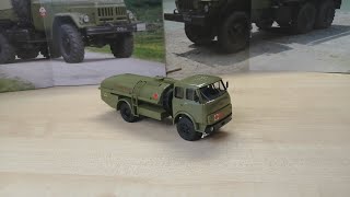 Обзор модели Маз-5334 ТЗ-7,5, масштаб 1:43, Наш автопром+Autotime