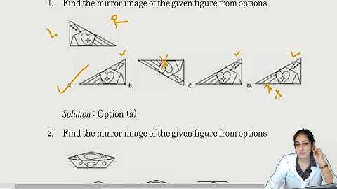Lesson 8  Non Verbal Reasoning | CSEET - MIRROR IMAGE | Prof Sameena Jahangir