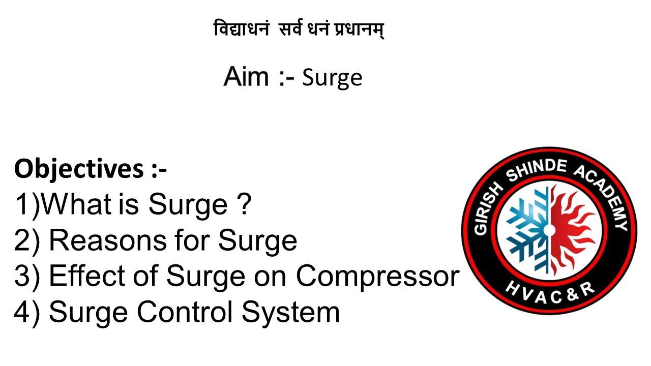 Surge l Surge In centrifugal Compressor l