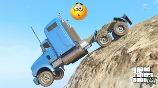GTA 5 Driving off Mt Chiliad Crashes Compilation Roof And Door Deformation Theory: Behind the Scenes