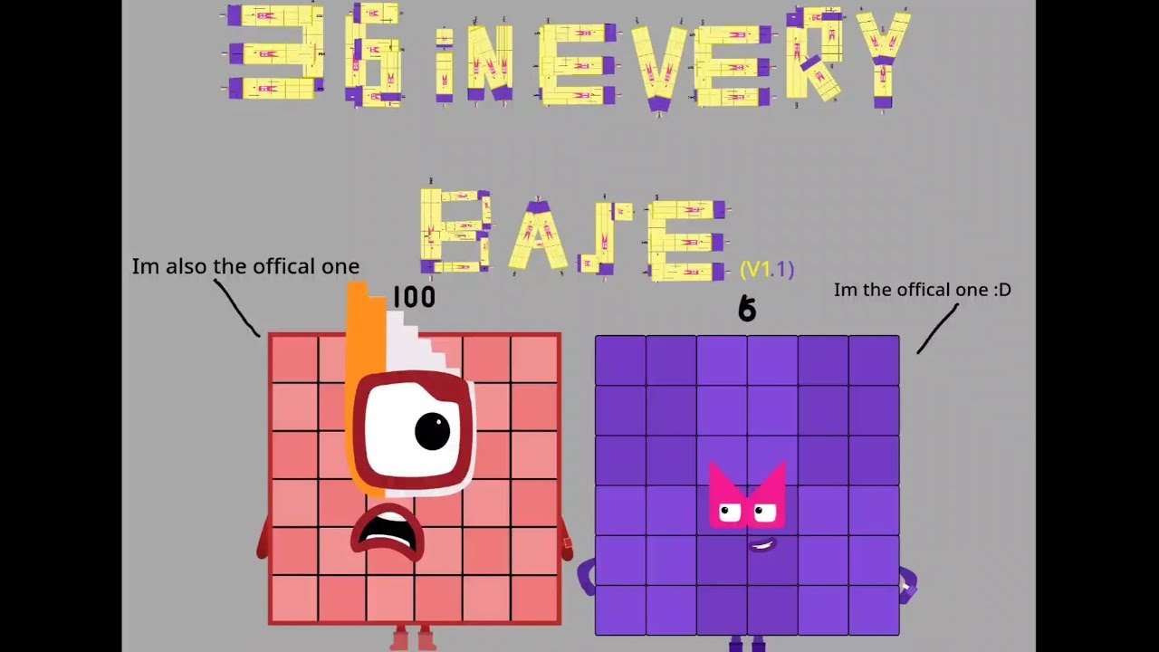 36 in every base (V1.1) - YouTube