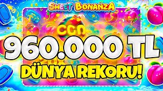 SWEET BONANZA | +960.000 TL ÖDEME!! | KAPALI OYUNDA AÇIK BULDUK! #casino #slot