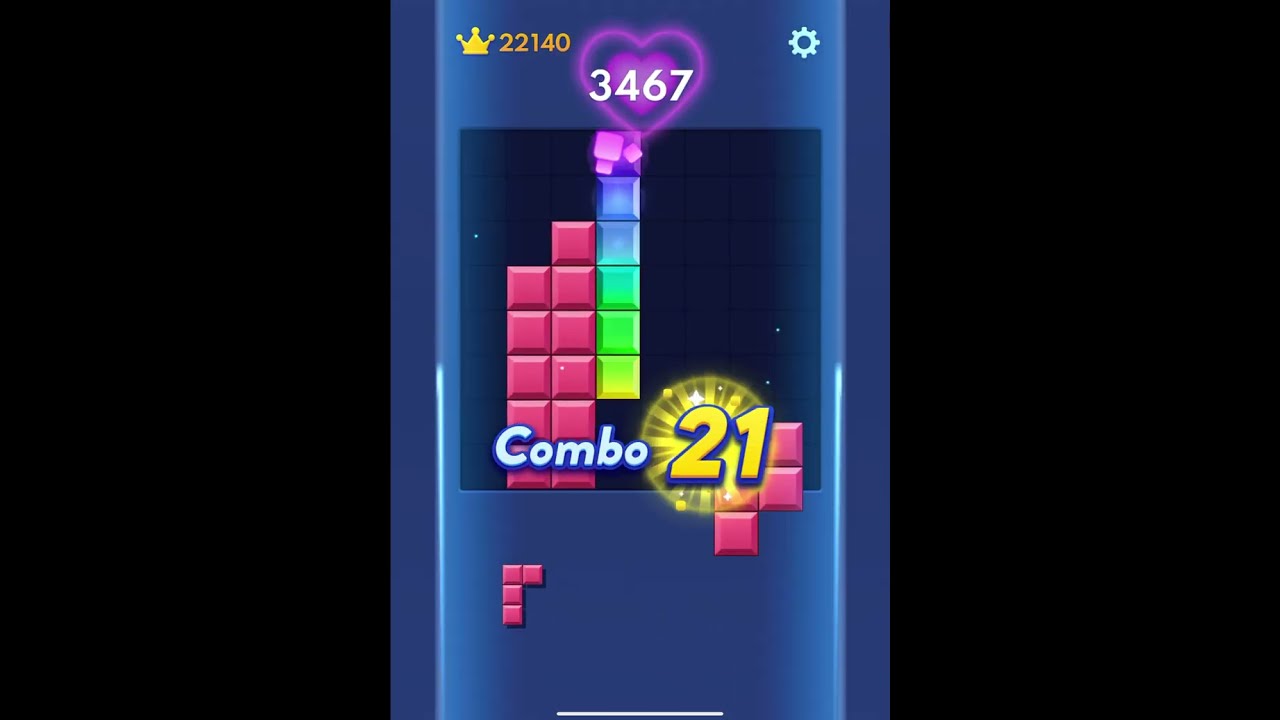 Block blast gameplay 57 (Without music)