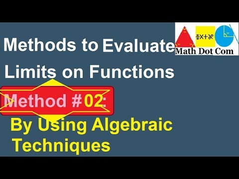Evaluating Limits of a Function When Denominator is zero | Math Dot Com