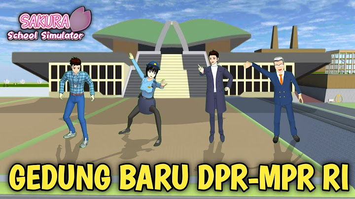 Gedung Baru‼️ Jalan-jalan Ke Gedung DPR-MPR RI Di Sakura School Simulator