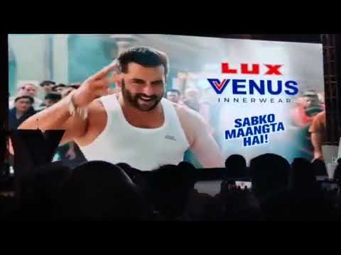 SalmanKhan New Ad For Lux Venus