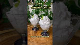 2 Ingredient Sitaphal Cream | Easiest SITAFAL CREAM recipe | Haji Ali Sitaphal Cream #shorts