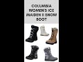Columbia womens ice maiden ii waterproof insulated snow boot shorts ankika paul