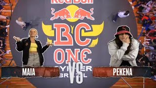 Maia Vs Pekena Top 16 Bgirl Red Bull Bc One Cypher Brazil 2022