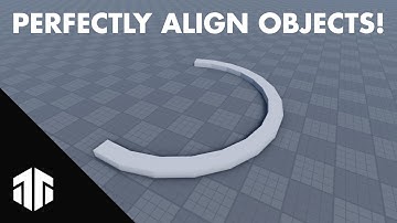Perfectly Align Objects in Roblox Studio
