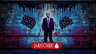 Trump Street Art &amp; Graffiti Wall | 15-Minute 4K Screensaver | Frame TV Wallpaper TV Screensaver