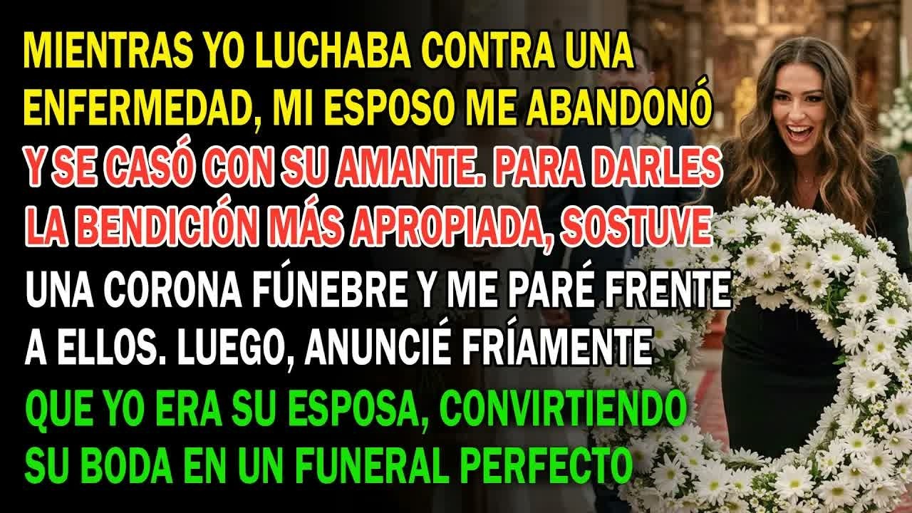 El Día Que Mi Esposo Se Casó Con Su Amante, Llevé Una Corona Fúnebre A Su Boda, Haciéndolos