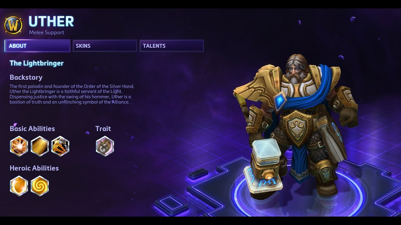 Ten Ton Hammer  Heroes of the Storm: Uther Build Guide