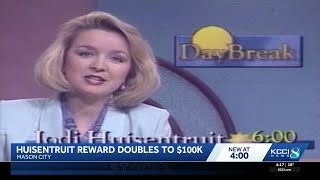 Iowa cold case: Reward in Jodi Huisentruit case doubled to $100,000
