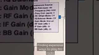 using gnuradio and hackrf to play fm radio screenshot 4