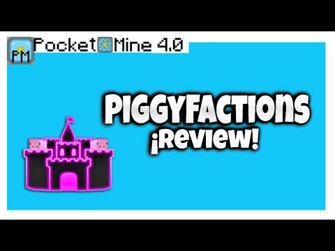PiggyFactions PocketMine-MP 4.0 Plugin | [FREE DOWNLOAD] | MINECRAFT PE 1.18+ | FACTIONS |