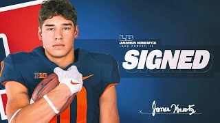 Illini Football Signing Day Dec. 2021 » LB James Kreutz