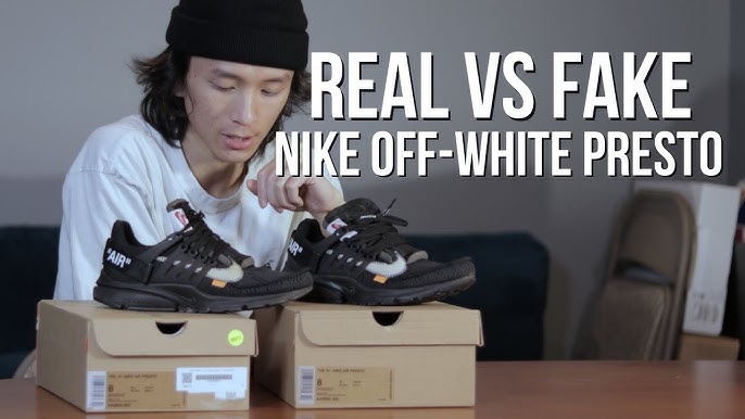 Real Vs Replica Off White Nike Air Presto How To Spot Fake Nike Prestos Youtube