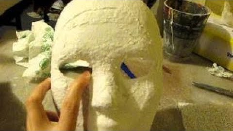 How to Make a Mask: Part 1 (Plaster Cloth Method)