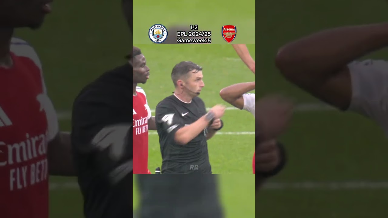 Manchester City vs Arsenal 🔥 EPL 2024/25