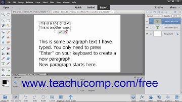 Photoshop Elements 2019 Tutorial Manipulting and Moving Text Boxes Adobe Training