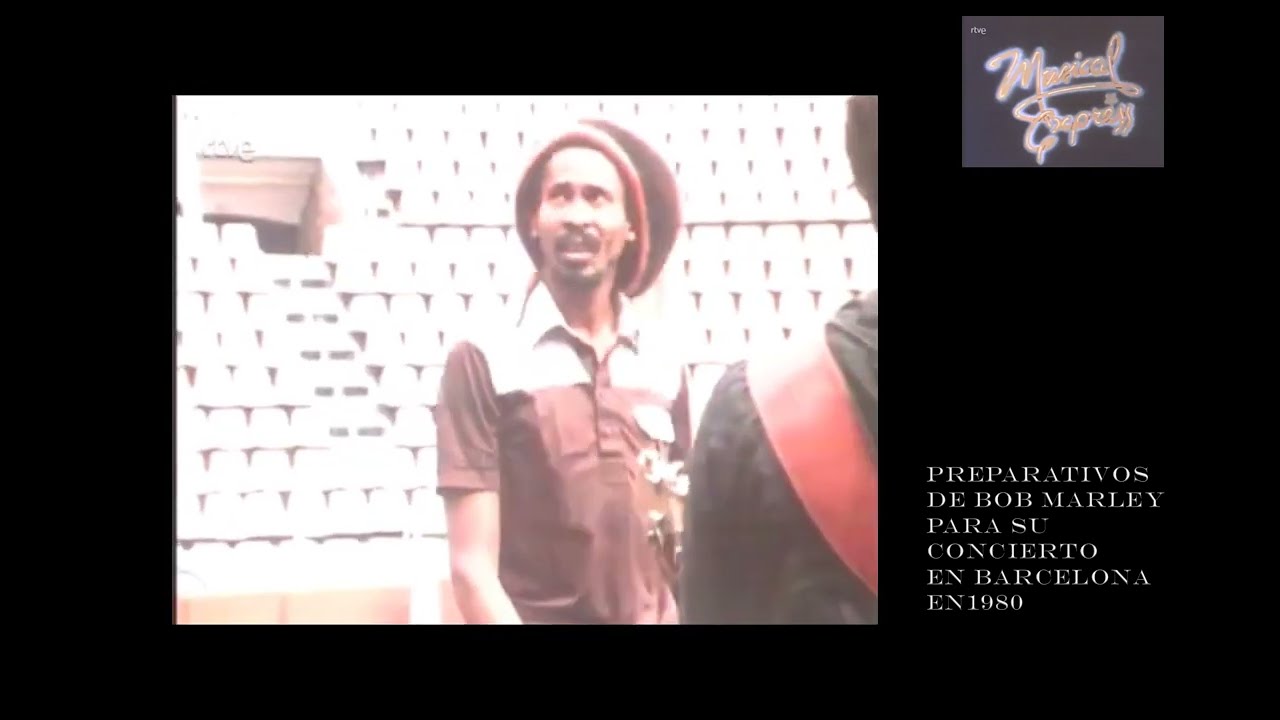 Bob Marley en Barcelona en 1980