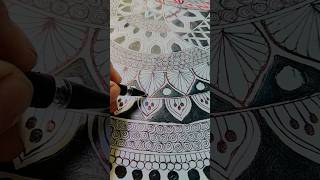 Peacock With Mandala Art ❤️🦚#shorts #trending #shortvideo #viral #art #peacock #drawing