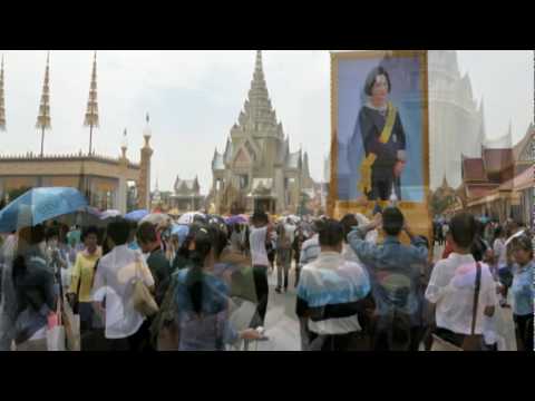 THAILAND The Funeral of Princess Galyani Vadhana The People Say Goodbye