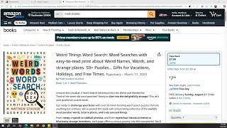 The Most Unusual Word Search Book You’ll Ever See! screenshot 1