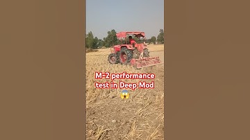 Mahindra Yuvo Tech Plus 575di 4wd rotavator performance 💪 in gyrovator performance #viralshort #