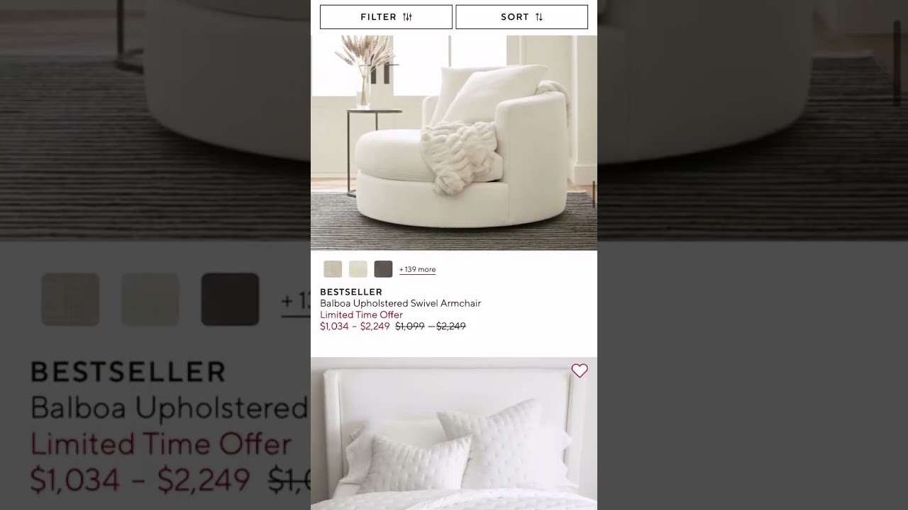 Pottery Barn is having a sale! 