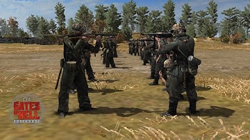 20 German brandenburgers vs 20 Soviet recons Call to Arms - Gates of Hell: Ostfront editor scenario