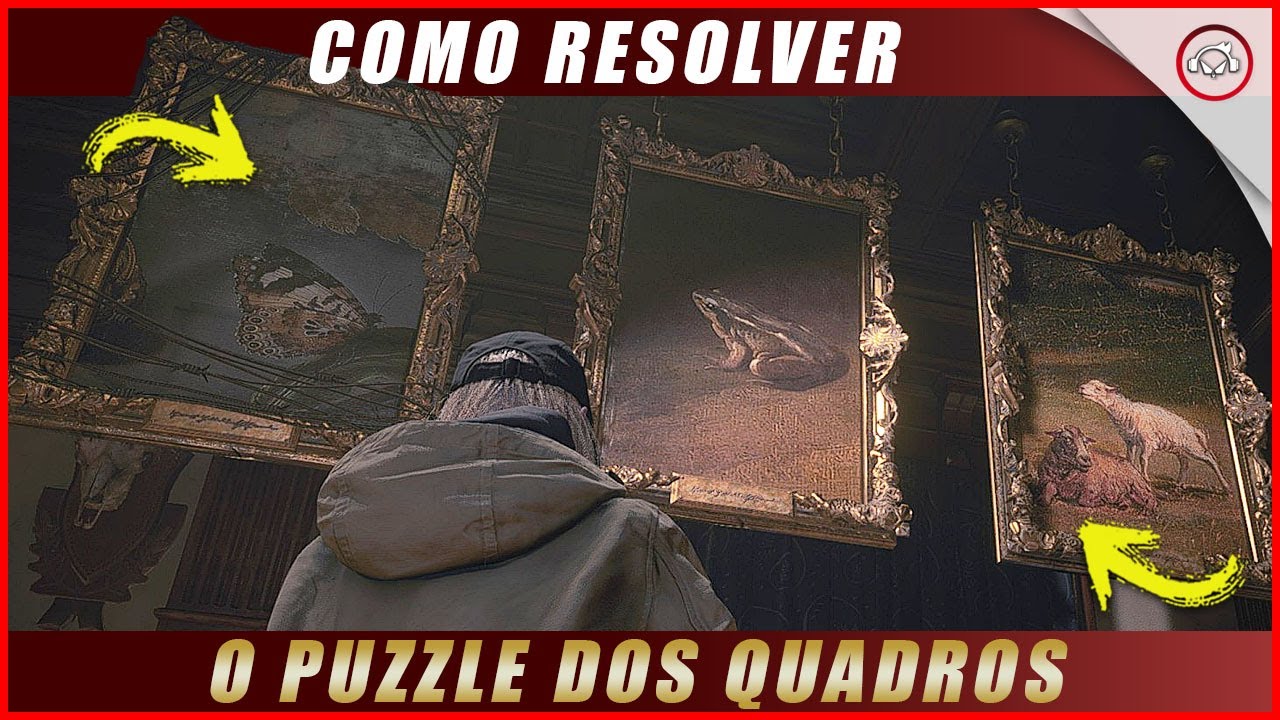 Miniatura do vídeo Resident Evil Sombras de Rose, Como resolver o puzzle dos quadros | Super Dica