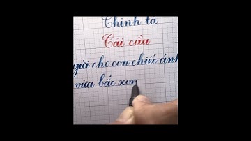 Chính tả Cái Cầu .Tiếng Việt 3 bộ sách Cánh Diều #thayhailuyenchudep #canhdieu #luyenchudep