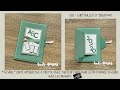 *Tutoriel* Carte Pull tab flap pour la fin d'année scolaire avec les produits Stampin' Up!