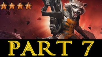 MARVEL: Contest of Champions - PATH TO 4 STAR ROCKET RACCOON  (iOS/Android) Gameplay PART 7