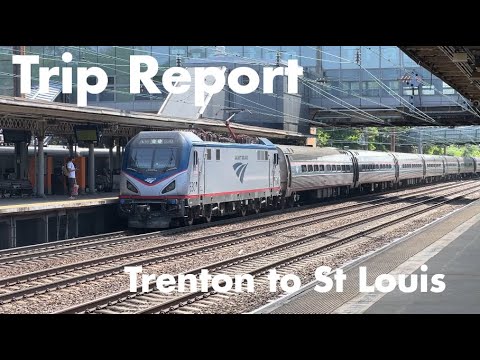TRIP REPORT: Amtrak and Southwest Airlines, Trenton to St Louis