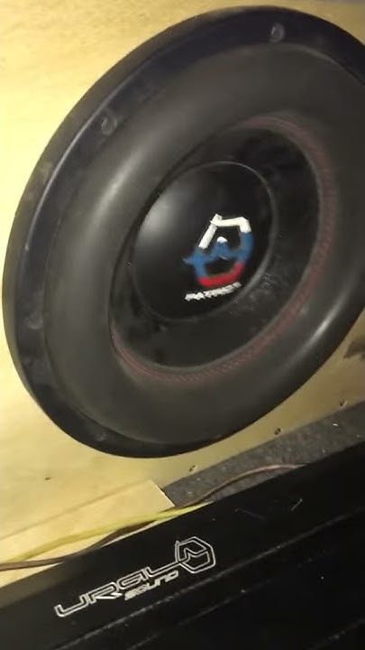 2 x Ural Patriot 12" + мост Decibel 1.3500 - ход сабвуфера - YouTube