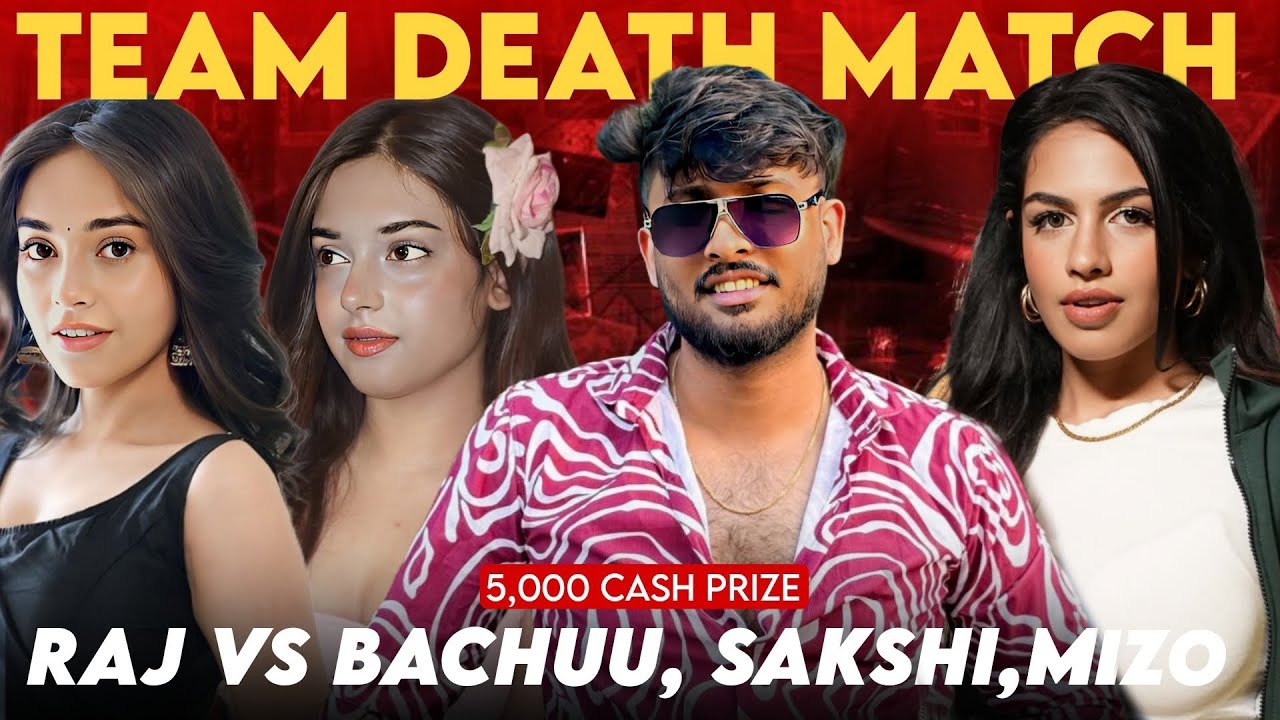 DOVERAJ VS GODL GIRL STREMERS | 5K CHALENGE TDM ROOM 