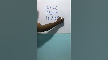 How real men integrate ln(1+dx).| weird integral