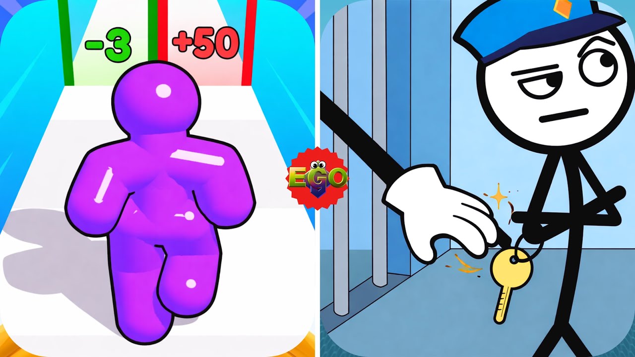 Tall Man Run Vs. Thief Puzzle - Max Gameplay Walkthrough | Epic Gamer’s Odyssey 